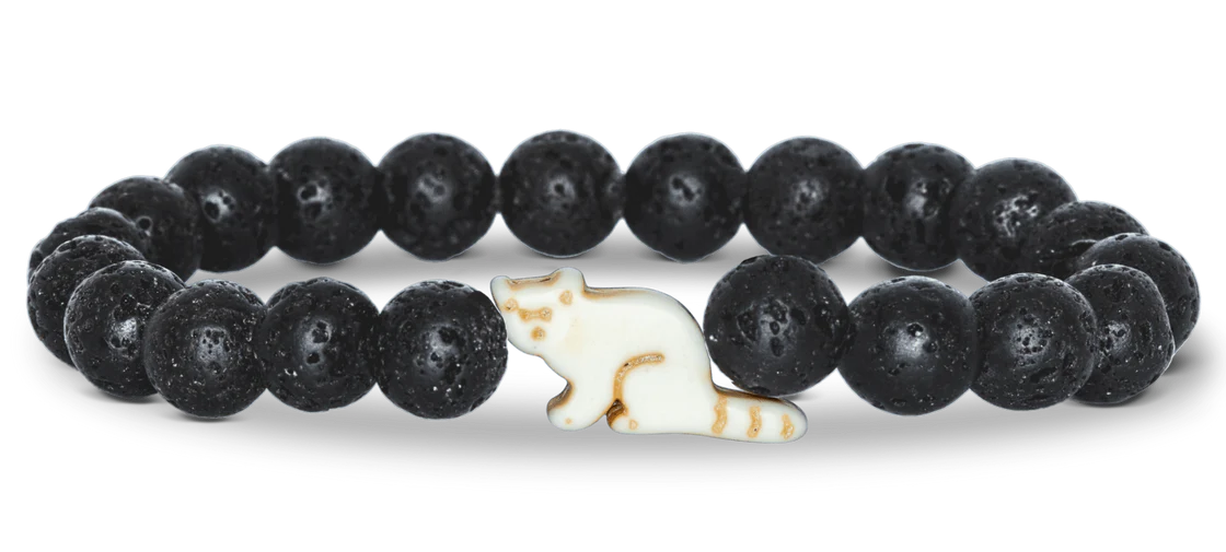 Fahlo-The Dash Lava Stone Bracelet