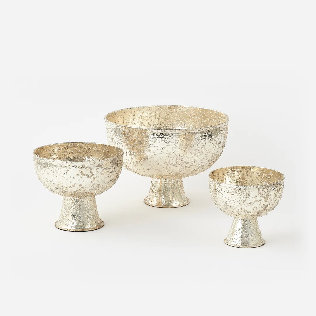 Silver Stacking Bowls set of 3