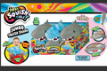 Irr-e-Squish-tilble Jumbo Squish Shark packaging with colorful design and shark illustrations.