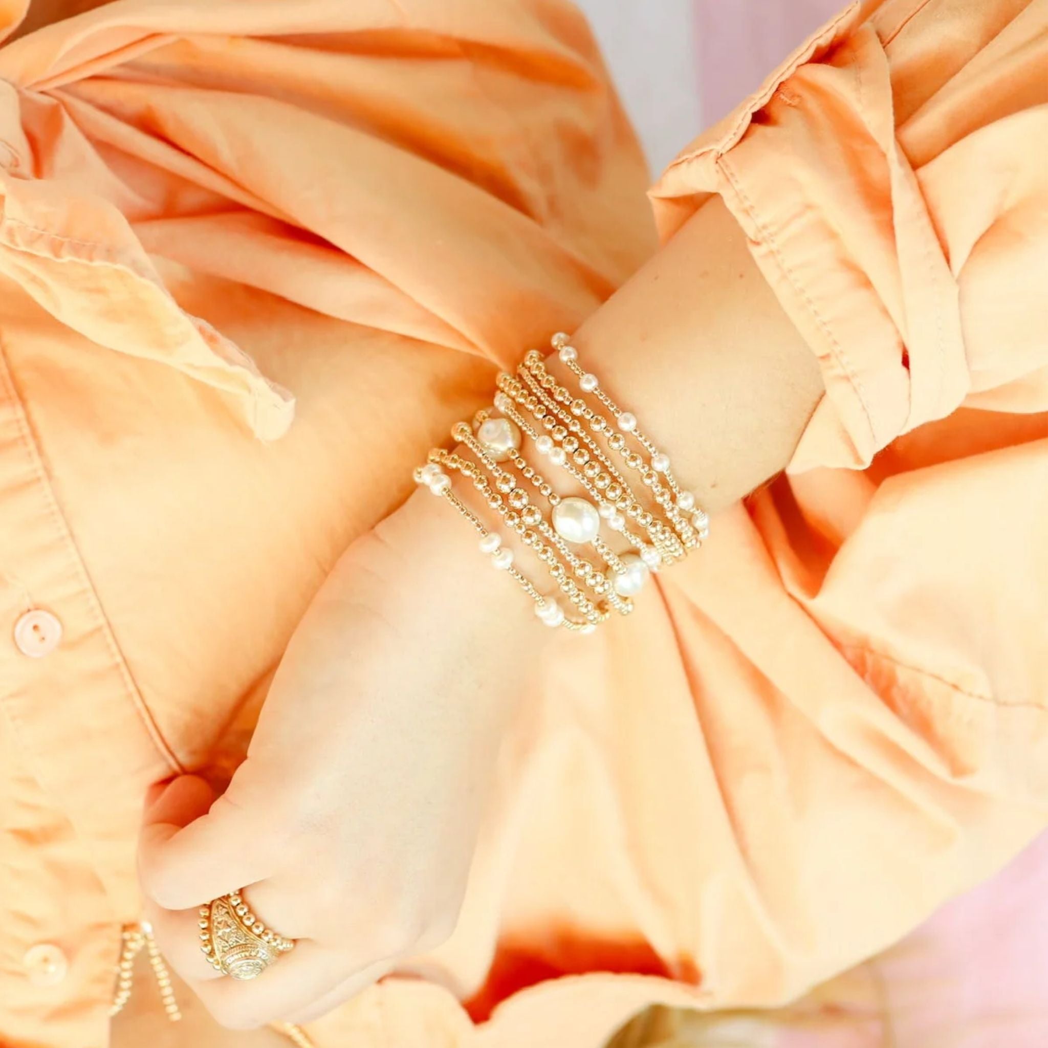 Sadie Pearl Bracelet