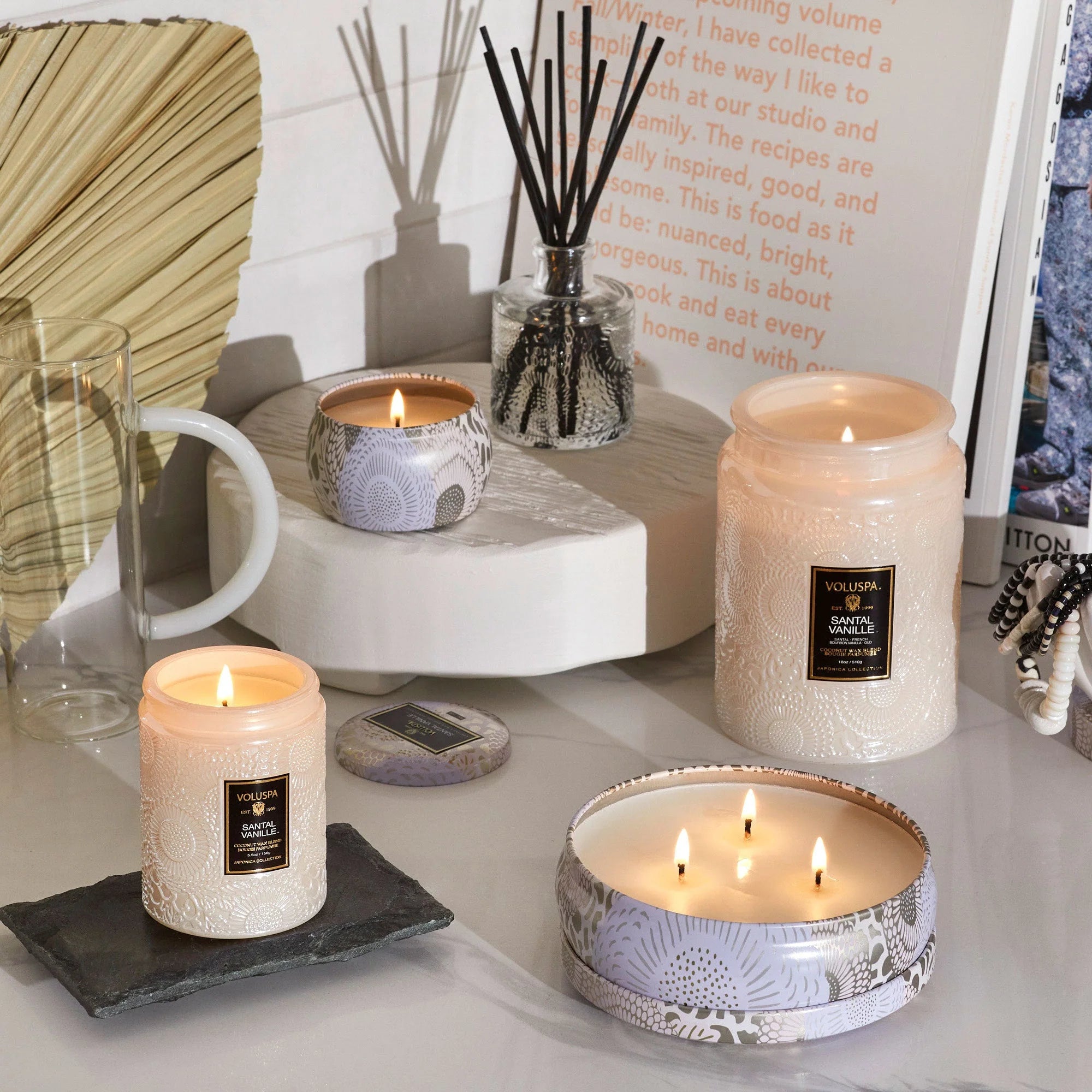 Santal Vanille 18oz Large Jar