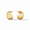 Savoy Hoop Gold Earrings