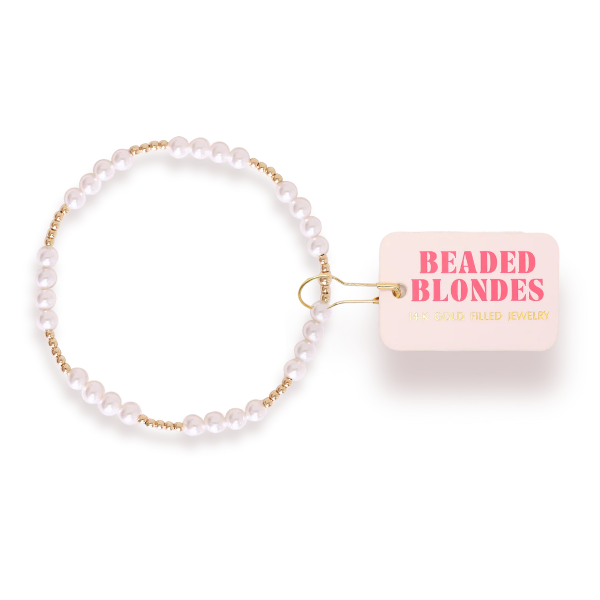 Scottie Bracelet in Gold with Pearl