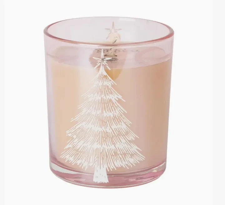 Sweet Grace Pink Tree Candle