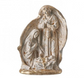 22" RESIN ANTIQUE HOLY FAMILY