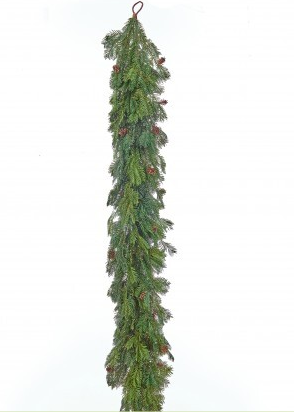 60" UV HEMLOCK GARLAND