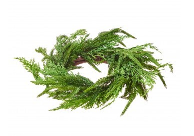 13" REAL TOUCH CEDAR/NORFOLK PINE CRING 6"ID