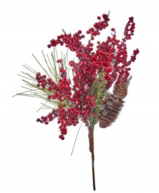 17" PINE BERRY FROST PICK