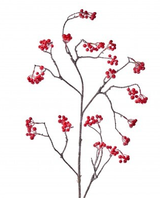 42" WP DRIPPING ICED WILD BERRY SPRAY