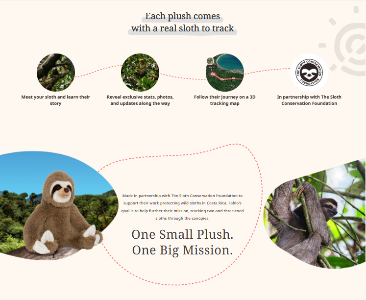 Fahlo-Sloth Plush