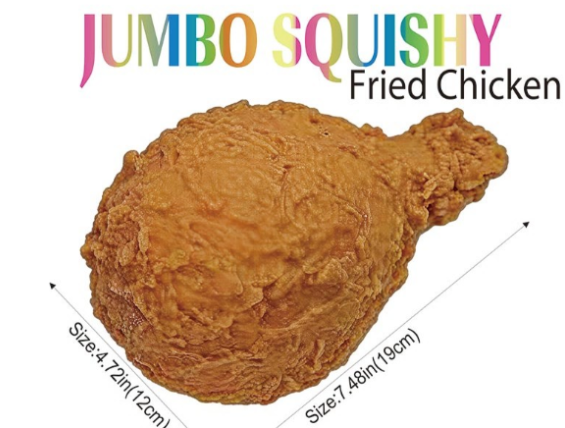 *Pre Order* 7" Sensory Squishy Stress Relieving Chicken Leg