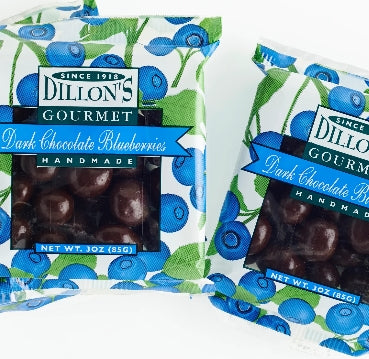 3oz Dark Chocolate Blueberries