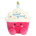 8" Sparkle Birthday Cupcake Palm Pal
