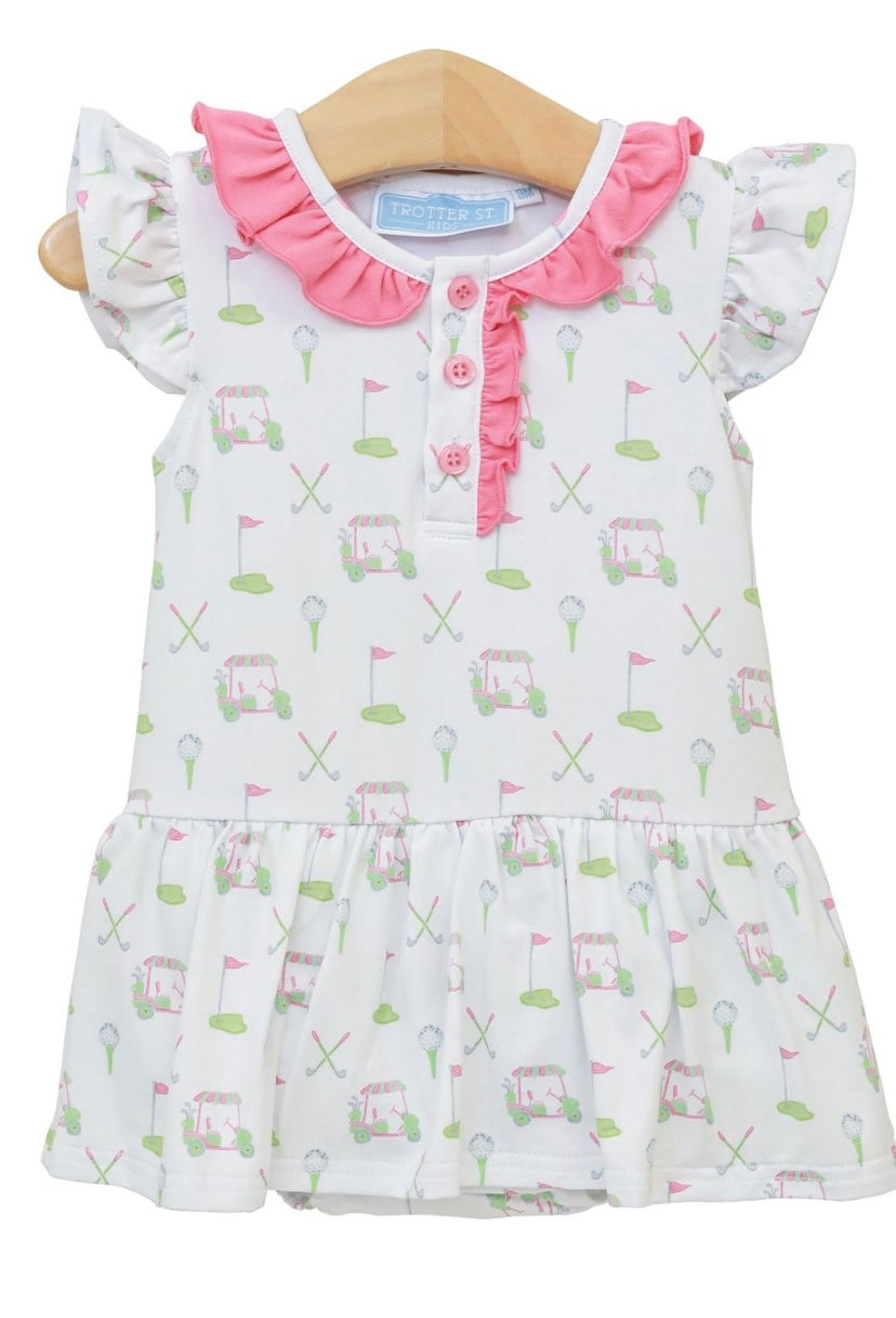 Pink Golf Skirted Bubble