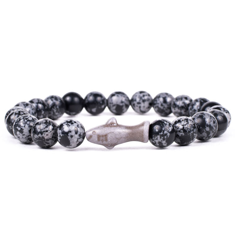 Fahlo-Shark Voyage Ocelli Stone Bracelet