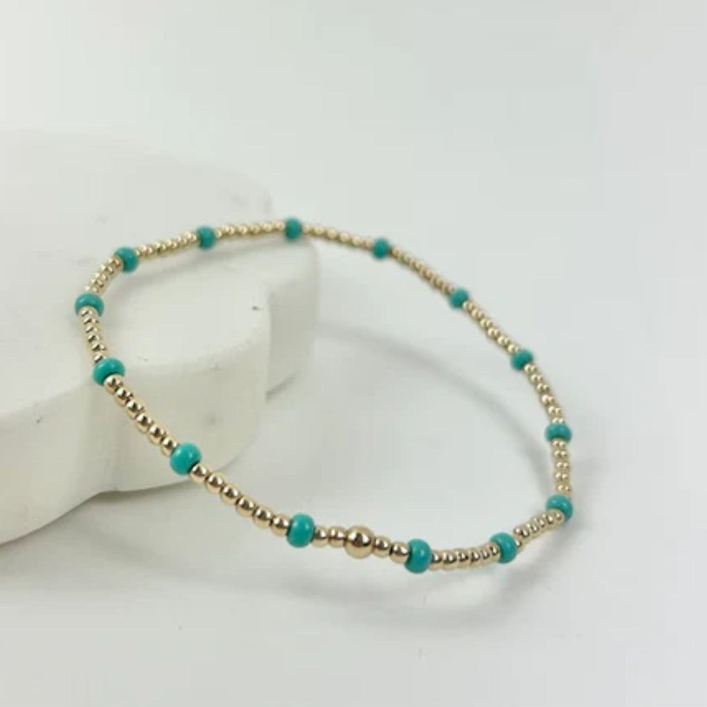Turquoise Dainty Poppi Bracelet