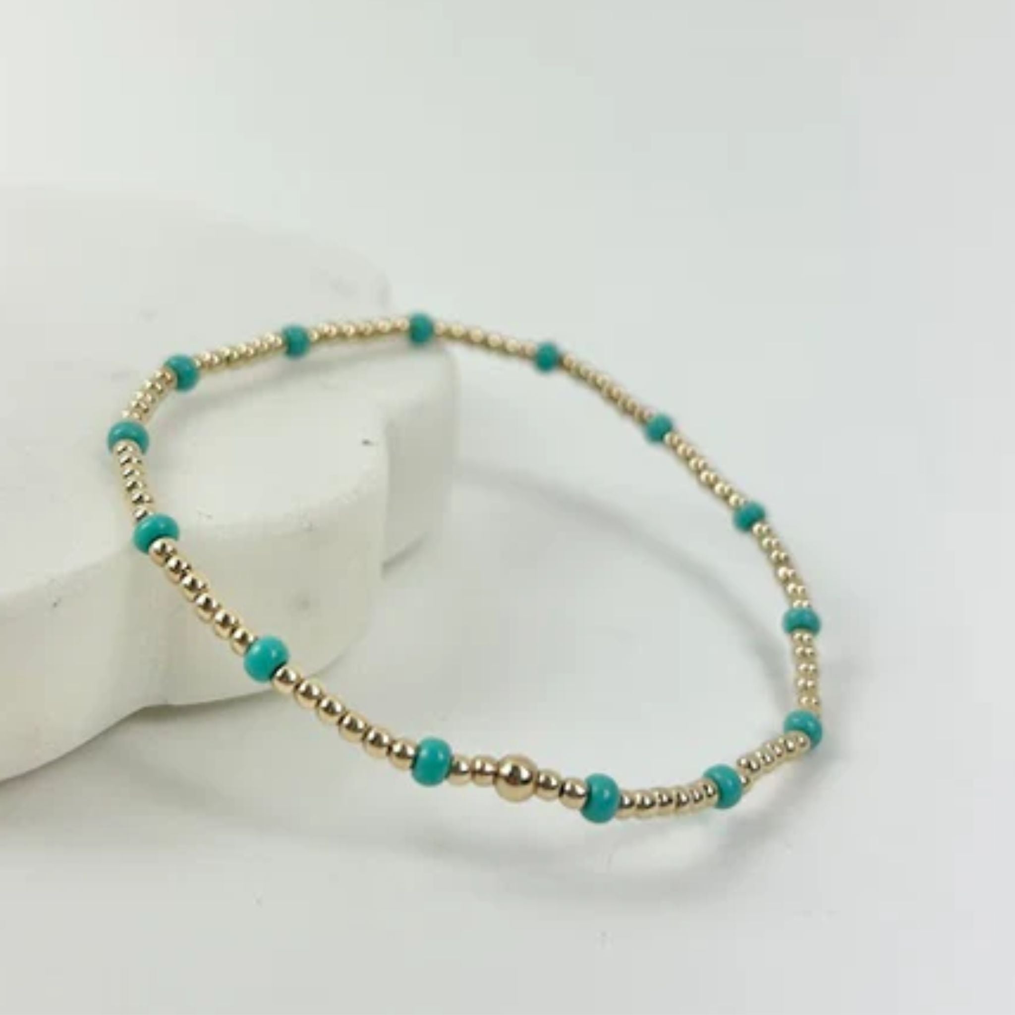 Turquoise Dainty Poppi Bracelet