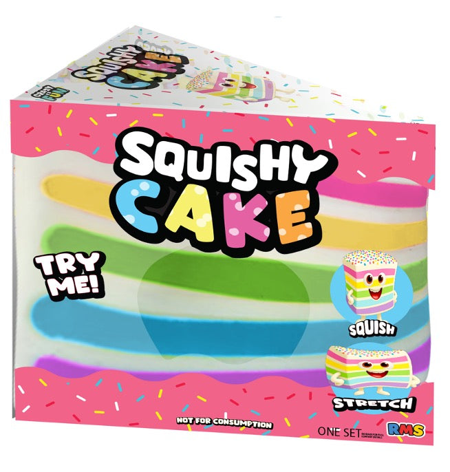 Pre Order-RMS 6" SQUISHY SMUSHMART FUN FETI CAKE SLICE