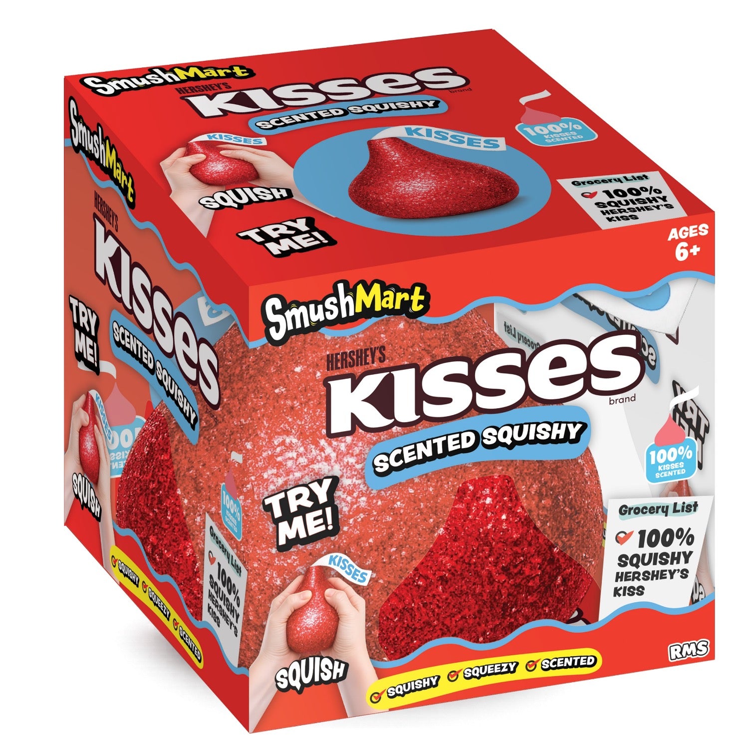 Pre Order-RMS 5" SQUISHY SMUSHMART HERSHEY KISSES