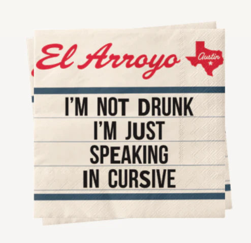 El Arroyo Cocktail Napkins (Set of 25)