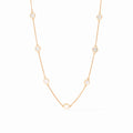 Valencia Delicate Station Necklace-Mother of Pearl
