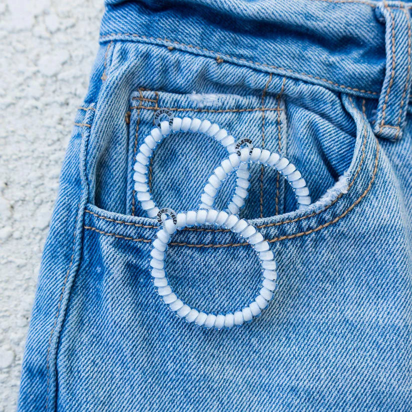 Washed Denim Small Coils