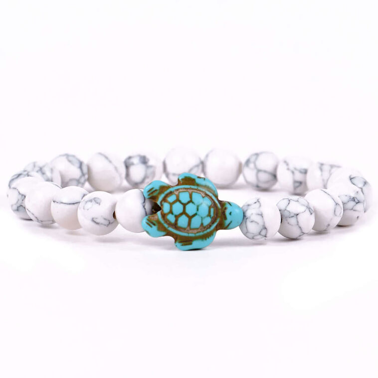 Fahlo-The Journey White Howlite Bracelet
