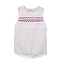 Sunsuit with Americana Smocking
