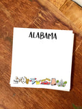 State of Alabama Chunky Notepad-Stationary 100 page