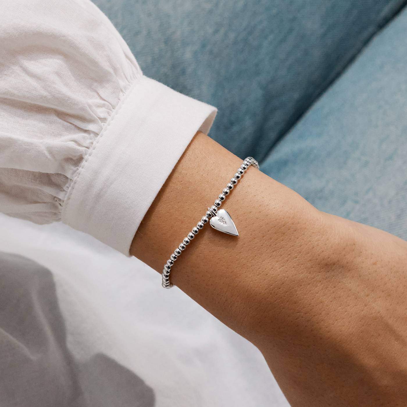 Christmas A Little 'Merry Christmas Wonderful Mommy' Bracelet In Silver Plating