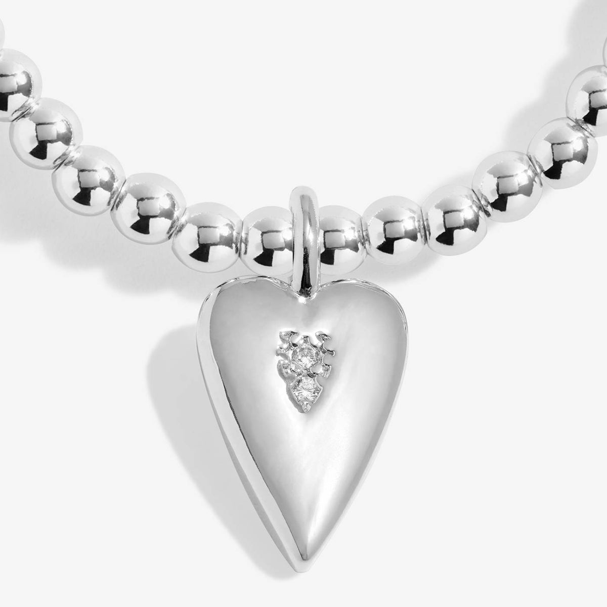 Christmas A Little 'Merry Christmas Wonderful Mommy' Bracelet In Silver Plating