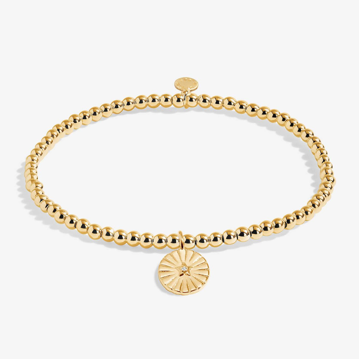 Christmas A Little 'Merry Christmas Teacher' Bracelet In Gold-Tone Plating
