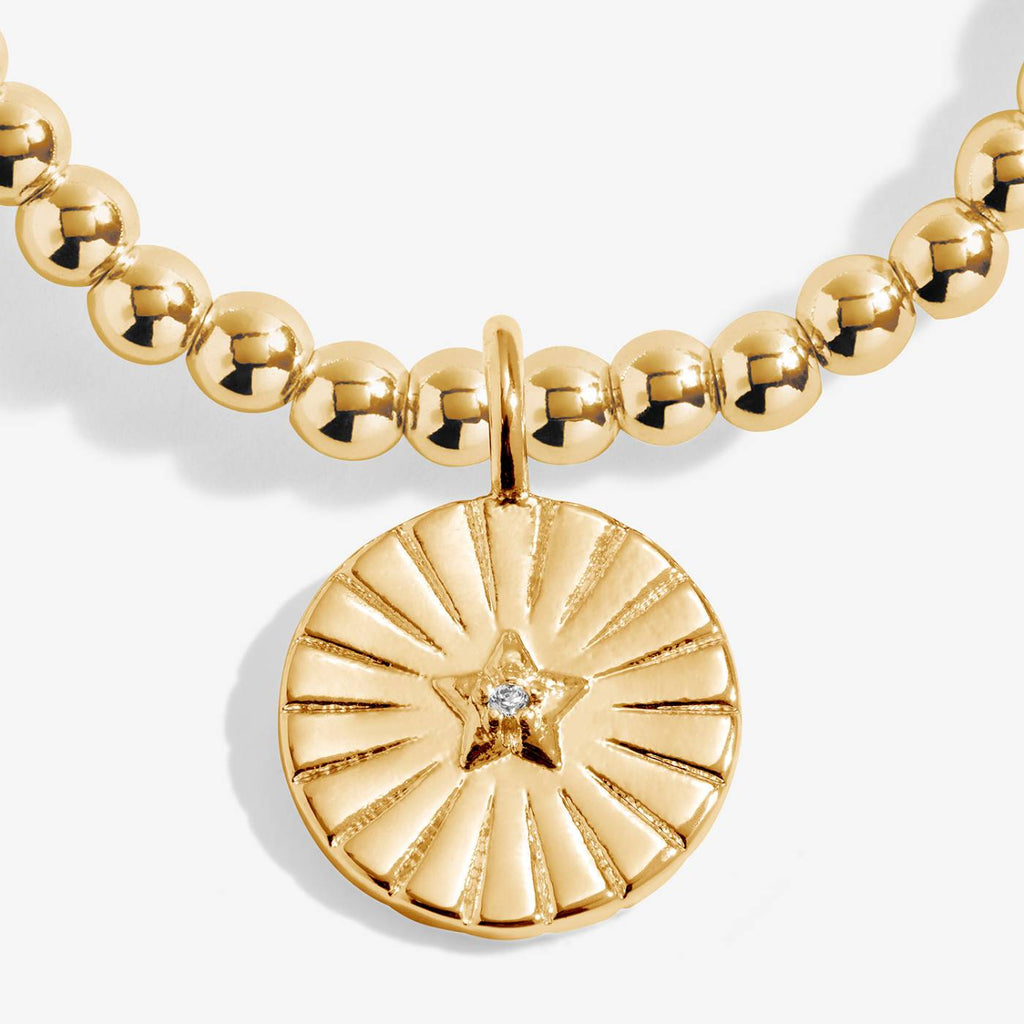 Christmas A Little 'Merry Christmas Teacher' Bracelet In Gold-Tone Plating
