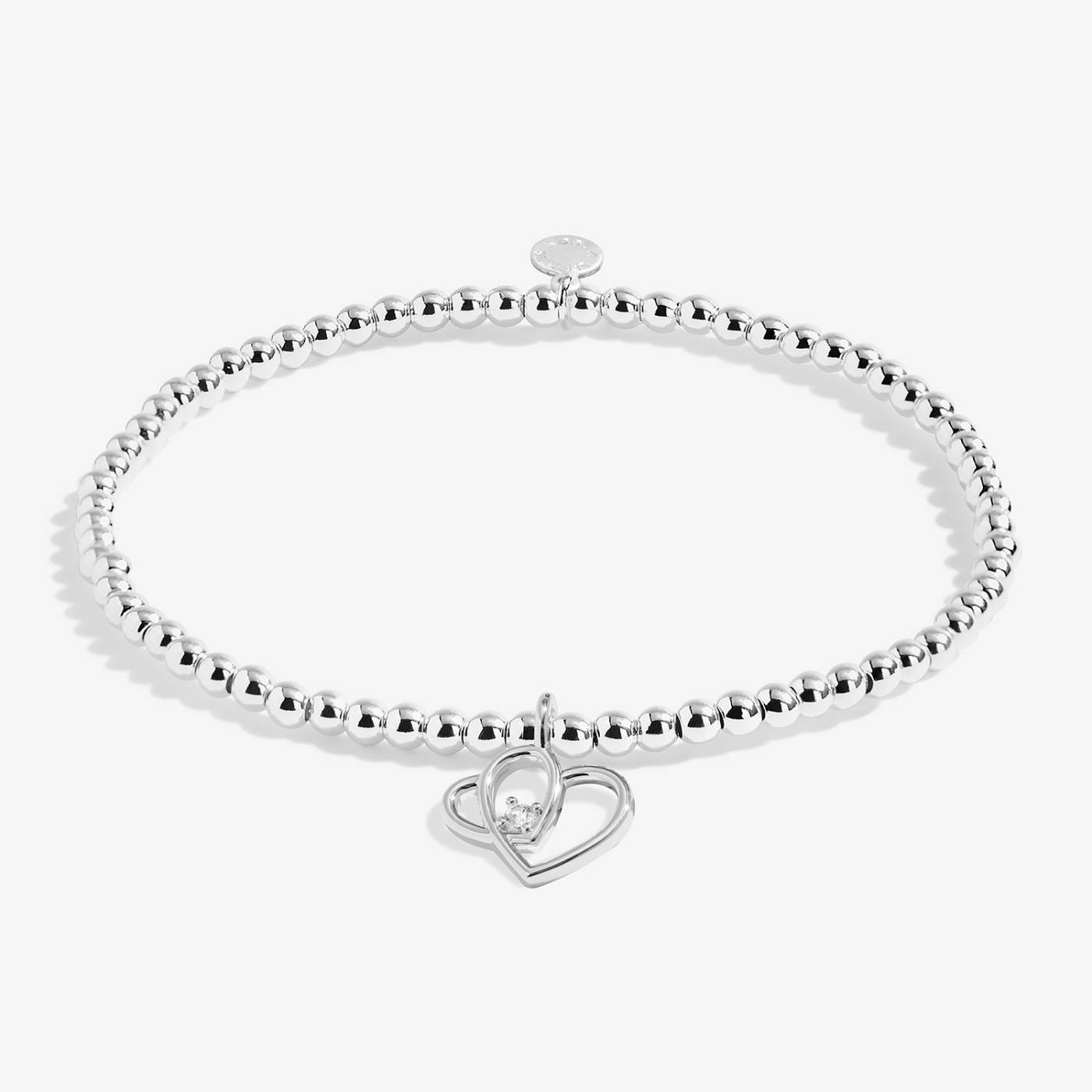 Christmas A Little 'Merry Christmas Wonderful Grandma' Bracelet In Silver Plating