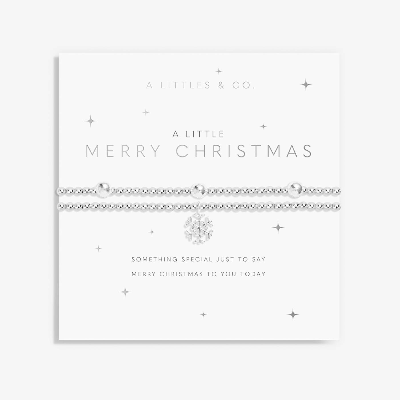 A Little 'Merry Christmas' Bracelet