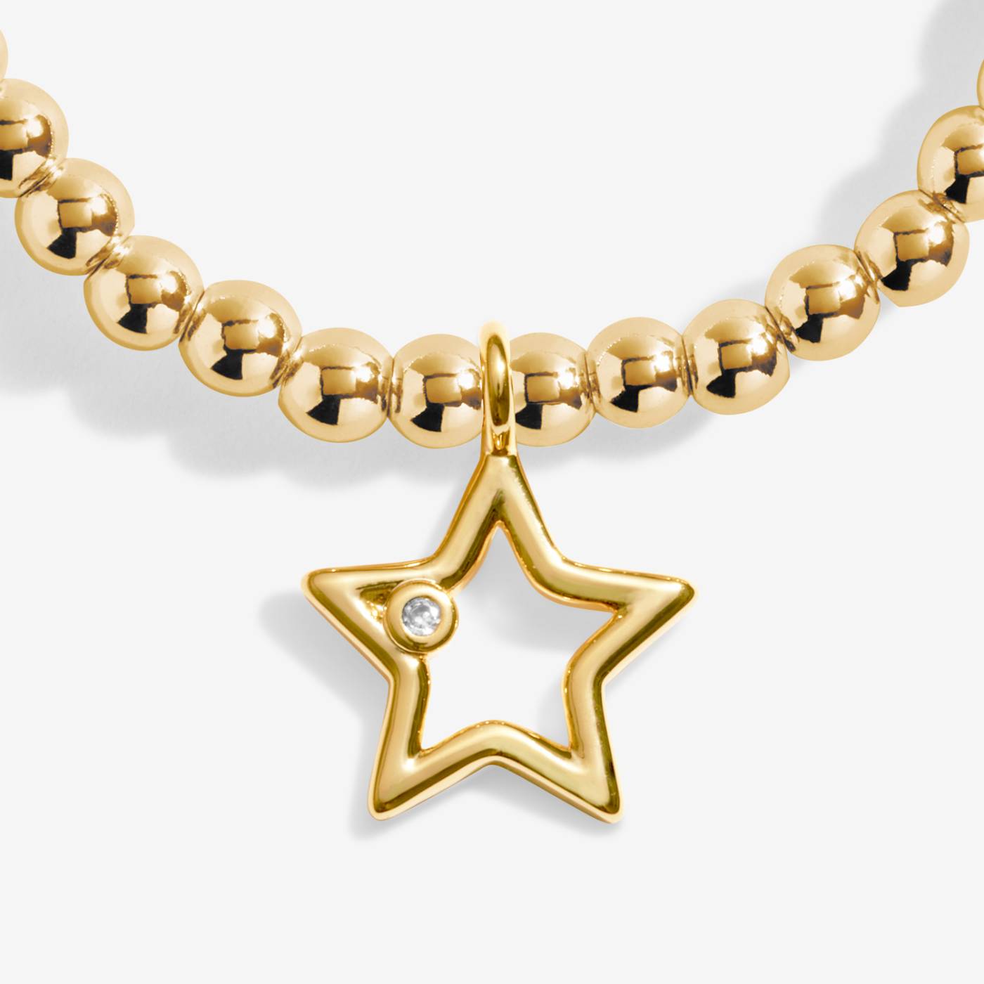 Christmas A Little 'Secret Santa' Bracelet In Gold-Tone Plating