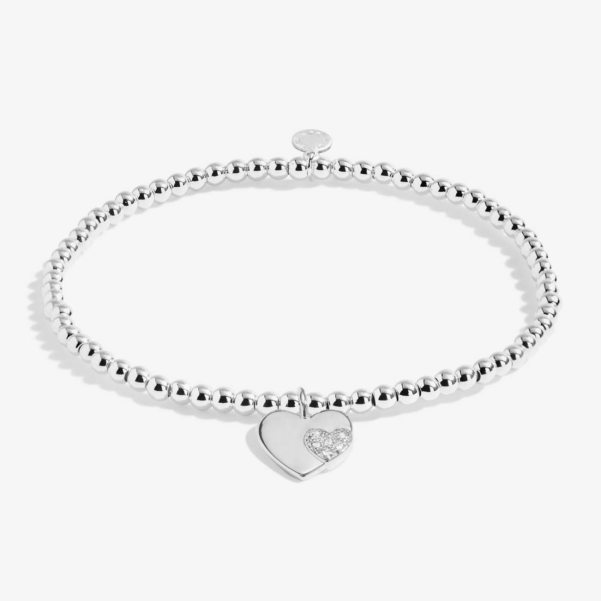 Christmas A Little 'Merry Christmas Wonderful Mom' Bracelet In Silver Plating