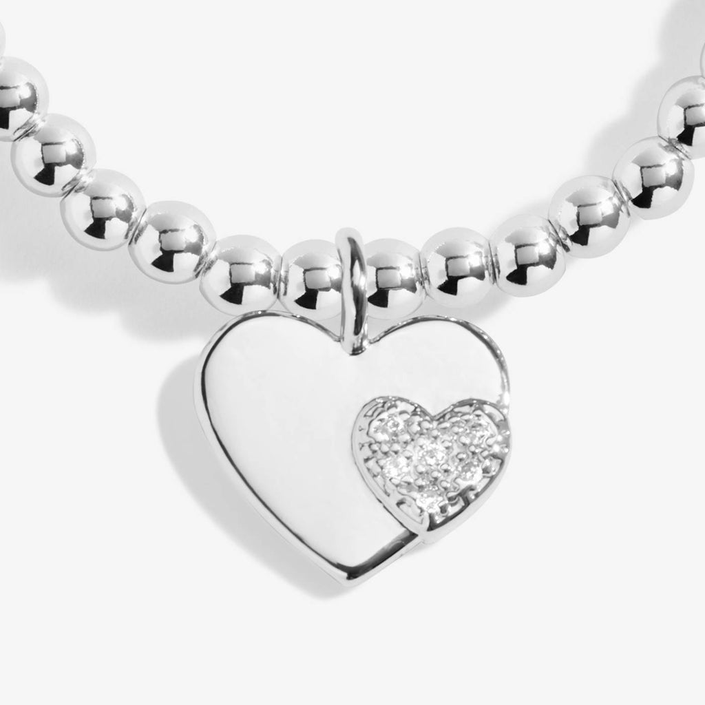 Christmas A Little 'Merry Christmas Wonderful Mom' Bracelet In Silver Plating