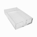 Clear Guest Towel Acrylic Tray