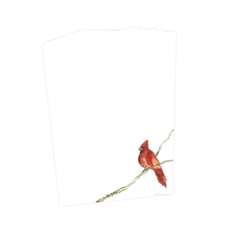 Watercolor Cardinal Guest Towels