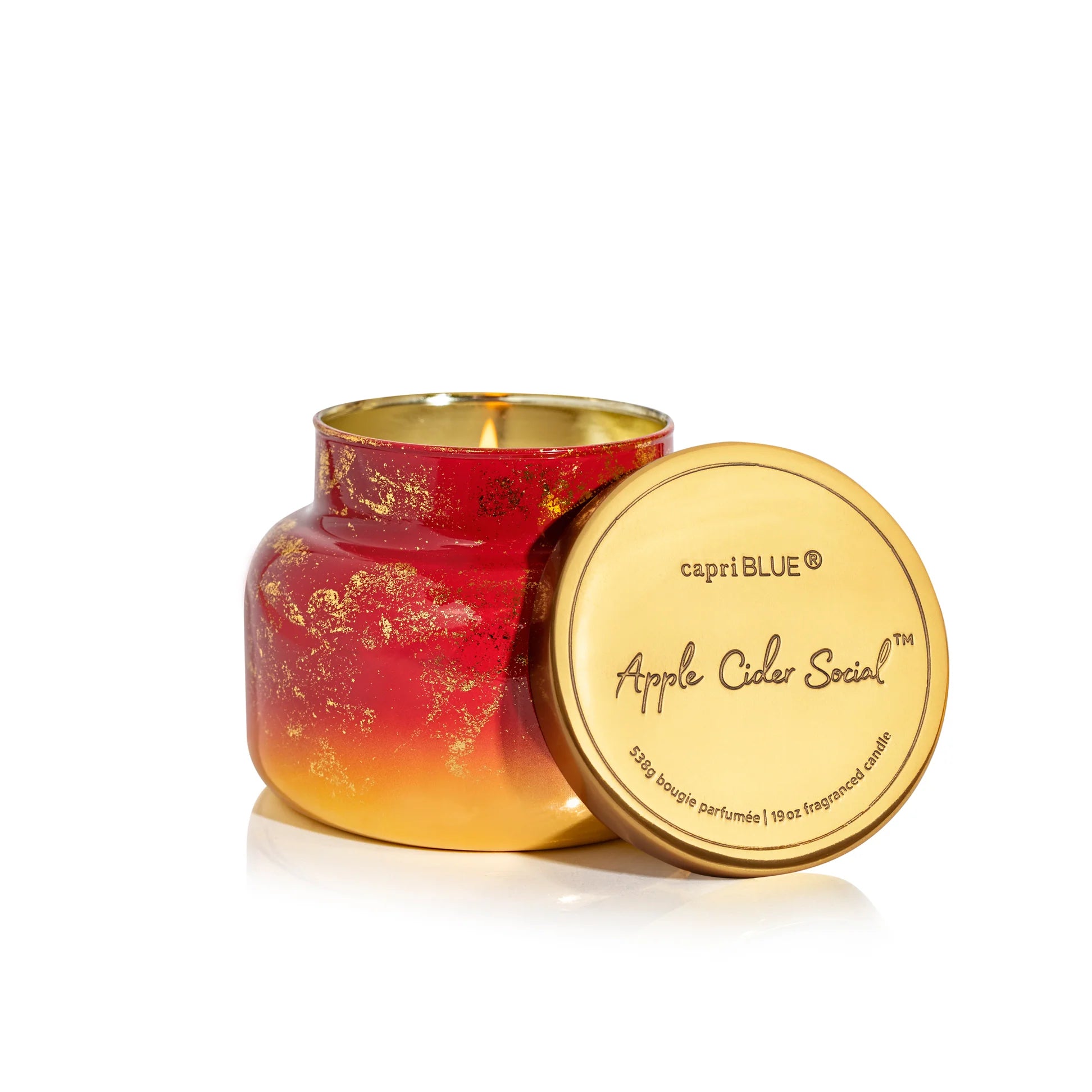 Capri Blue - Apple Cider Social Glimmer Signature Candle