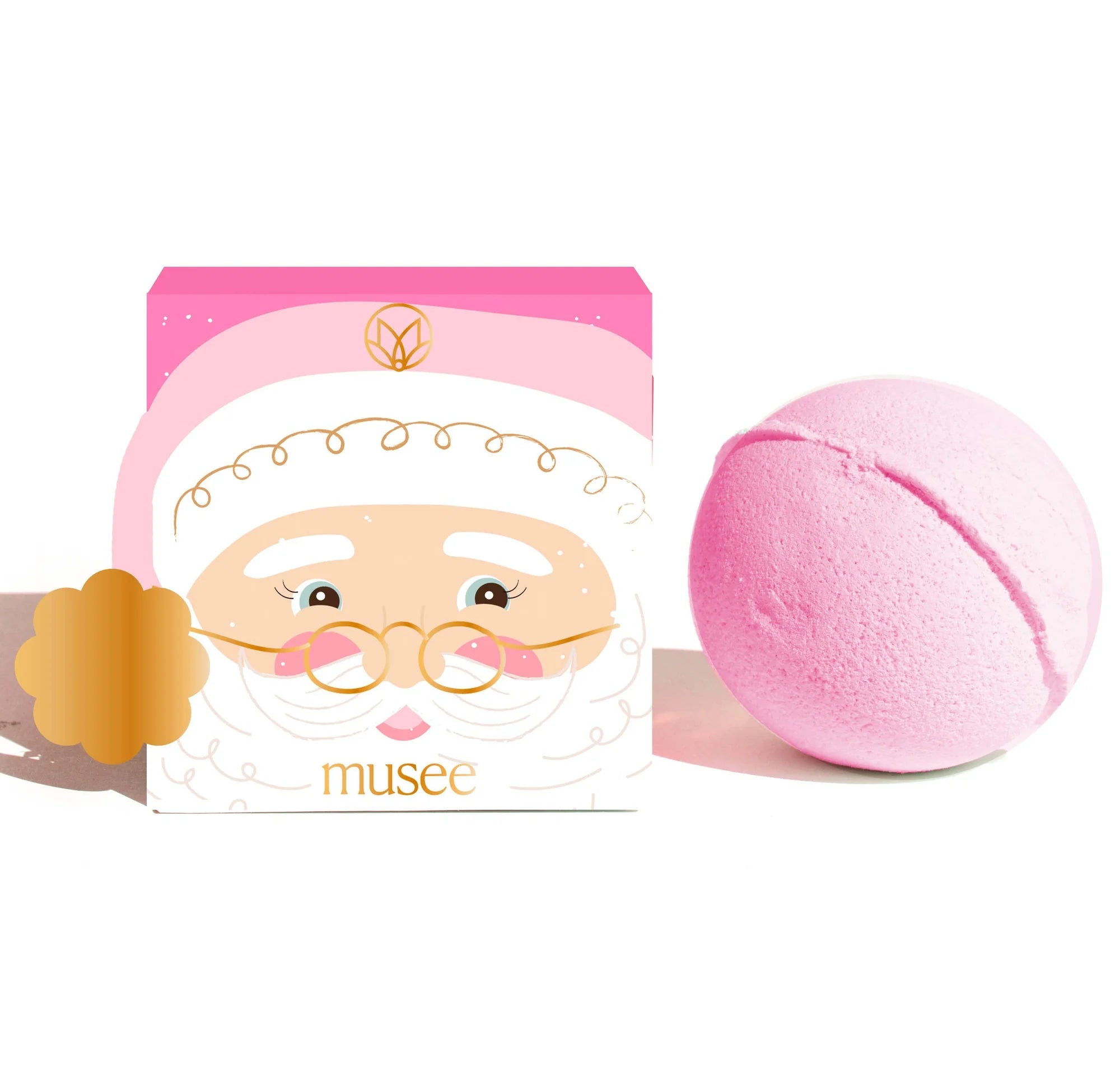 Musee Pink Santa Bath Balm