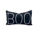 Boo Pillow - Fall Throw Pillow - Halloween Pillow