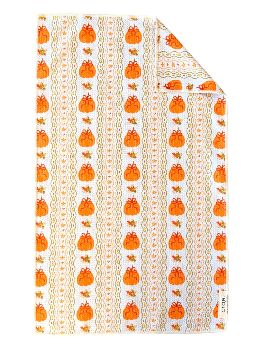 Crae Pumpkin Picnic: Double-Sided Hand Towel