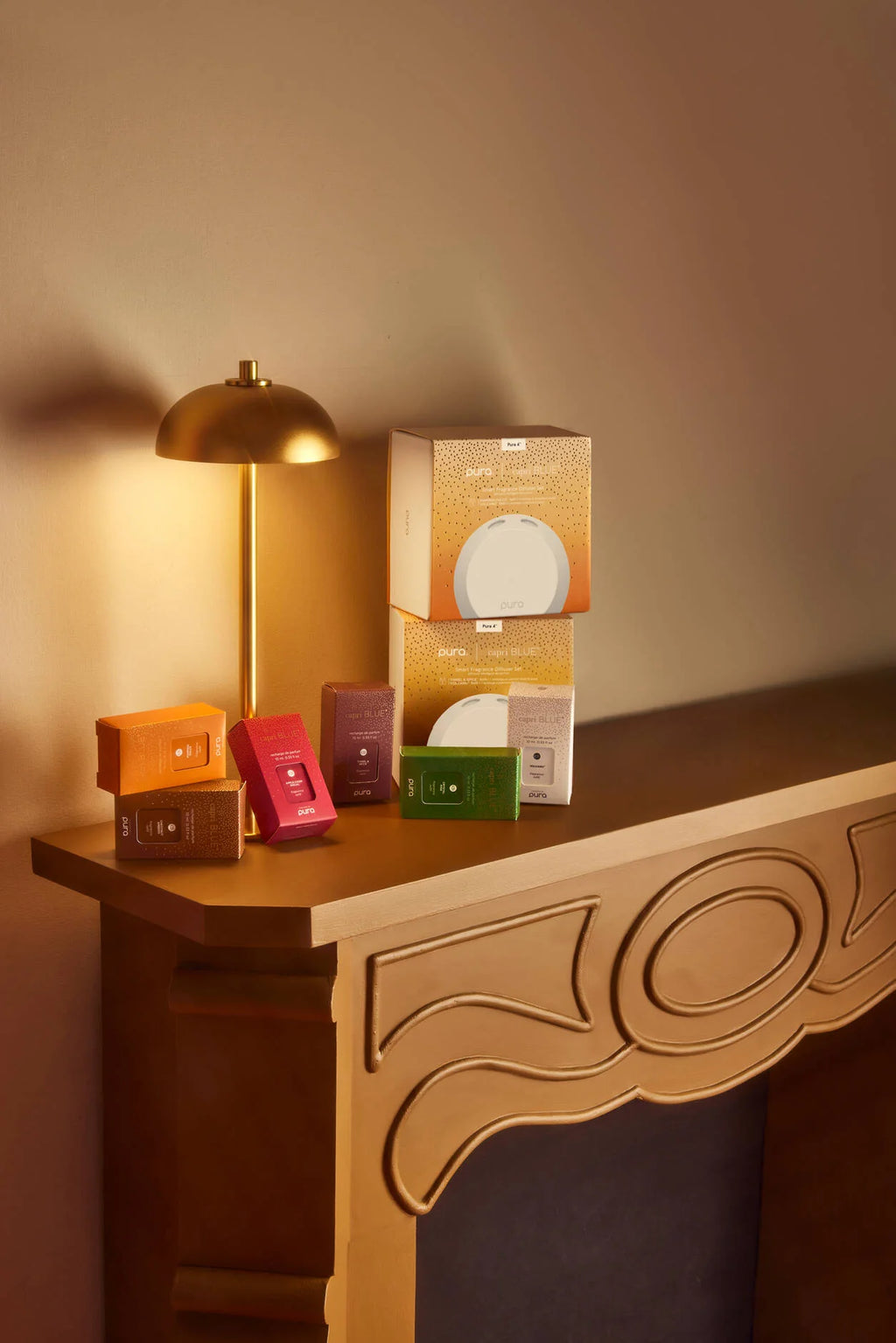 Capri Blue - Volcano and Pumpkin Dulce Pura Smart Home Diffuser Kit V4