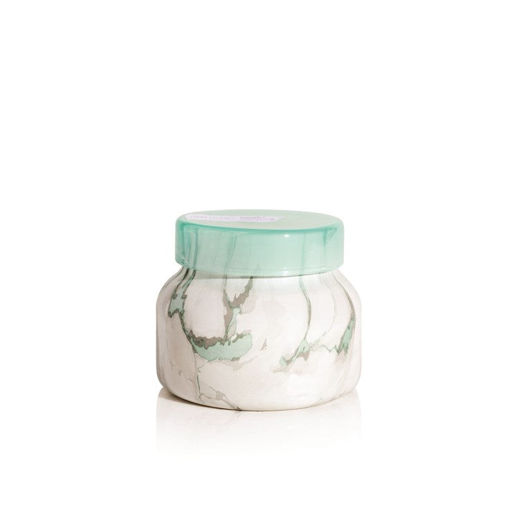 COCONUT SANTAL MODERN MARBLE PETITE JARS, 8 oz
