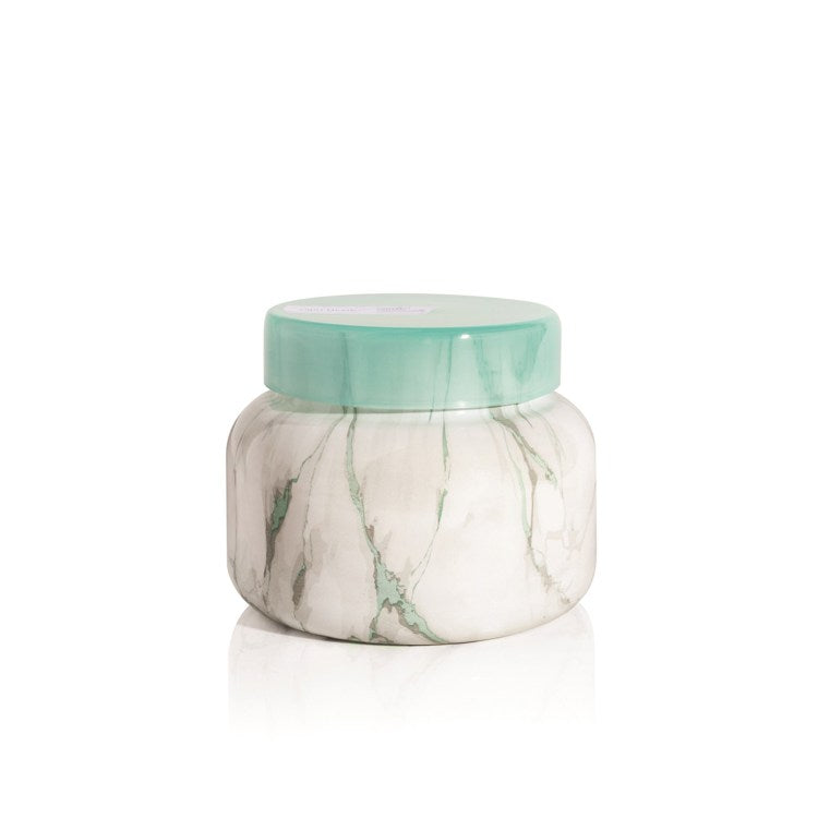 COCONUT SANTAL MODERN MARBLE SIGNATURE JARS, 19 oz