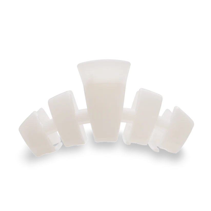 Classic Coconut White Large Claw Clip