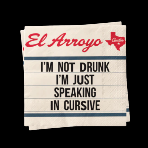 El Arroyo Cocktail Napkins (Set of 25)