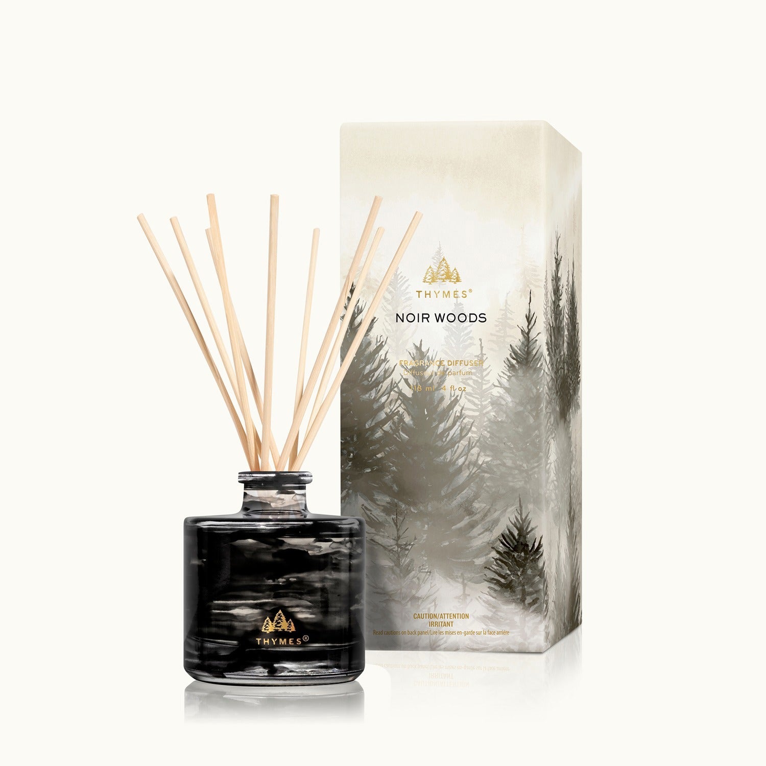 Thymes Noir Woods Petite Diffuser